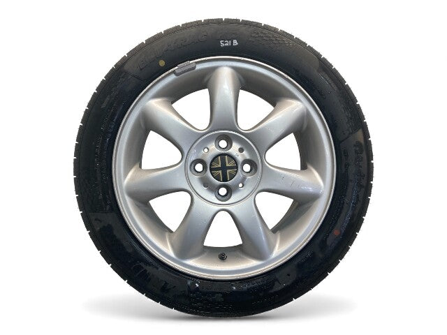 Mini Cooper 16" Silver Bridge Spoke Wheel Set R94 36116775684 2002-2015 R5x 521