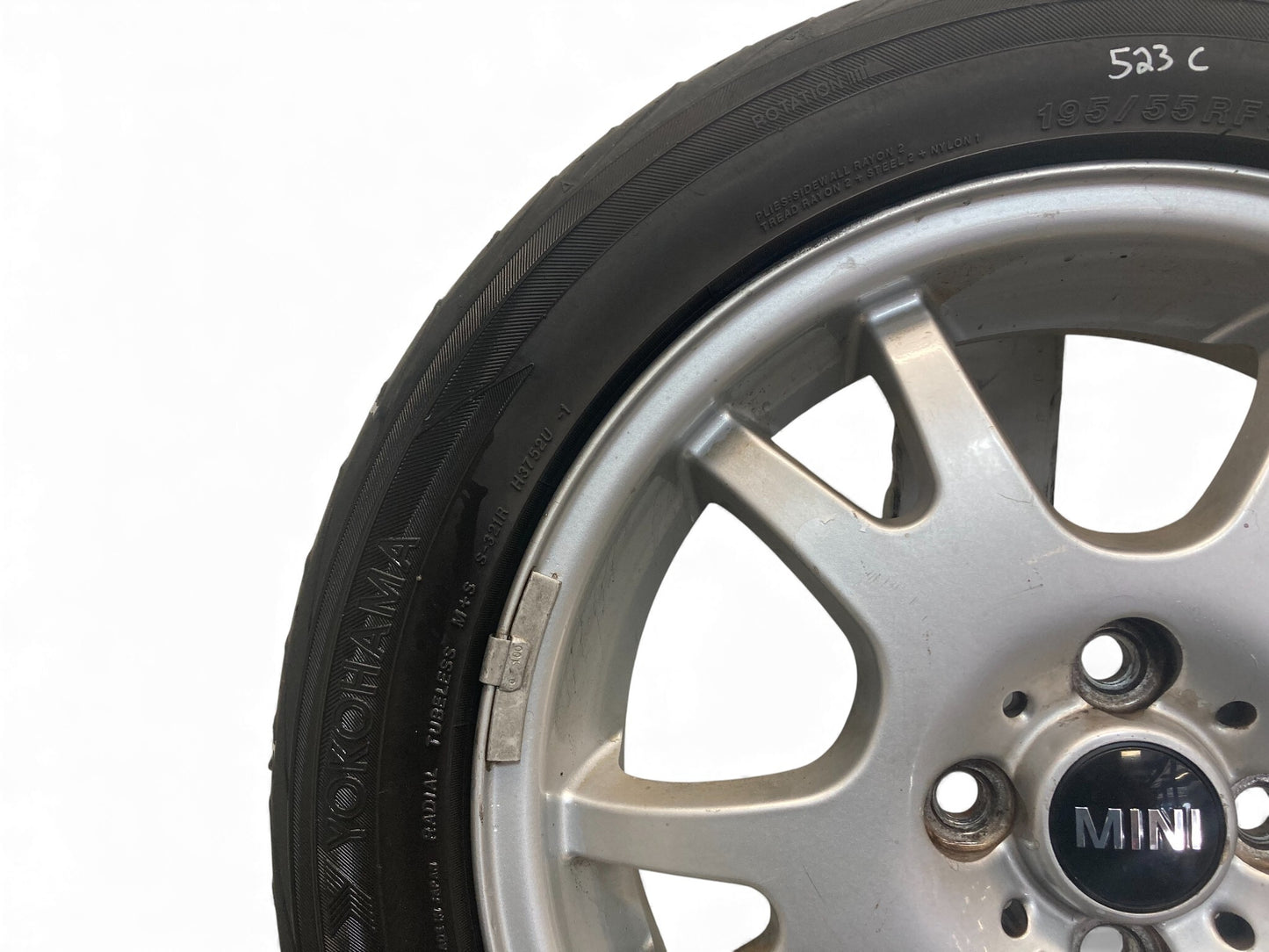 Mini Cooper 16" Silver Double Spoke Wheels R87 36116777971 02-15 R5x 523