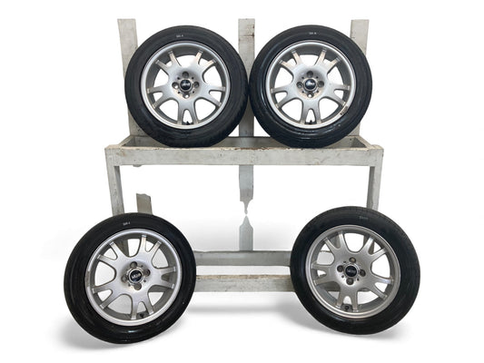 Mini Cooper 16" Silver Double Spoke Wheels R87 36116777971 02-15 R5x 523