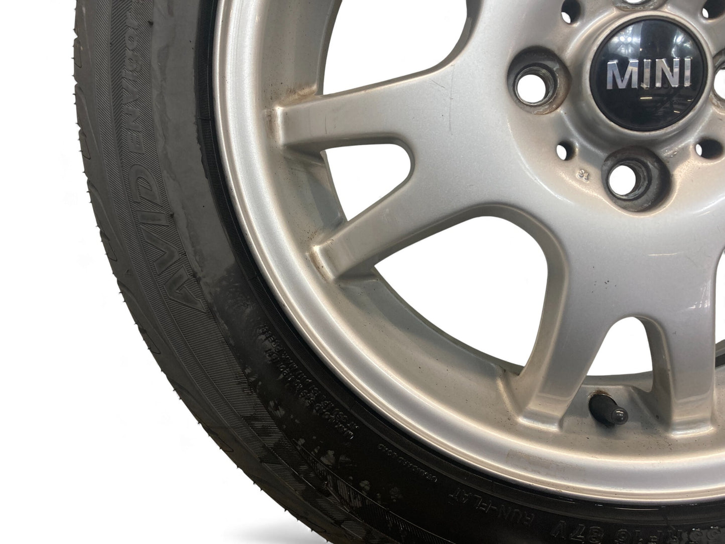 Mini Cooper 16" Silver Double Spoke Wheels R87 36116777971 02-15 R5x 523