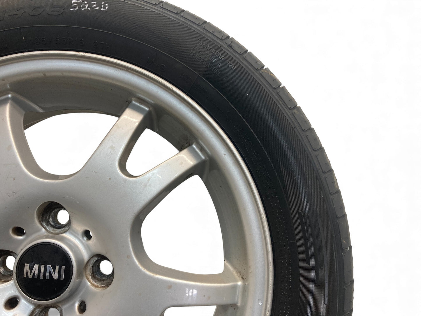 Mini Cooper 16" Silver Double Spoke Wheels R87 36116777971 02-15 R5x 523