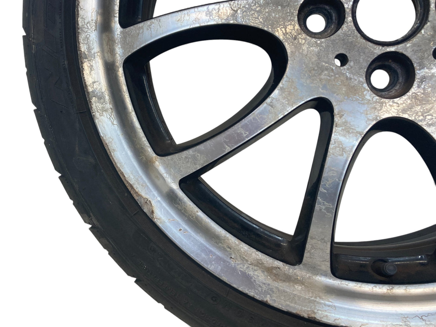 Mini Cooper JCW Double Spoke Wheels Bright Turned R105 02-15 R5x 514A