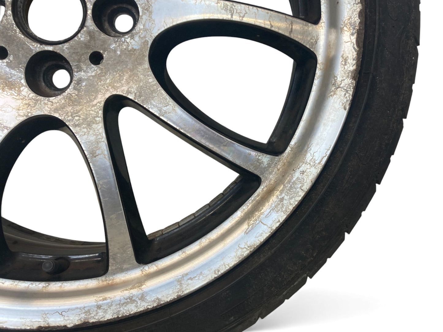 Mini Cooper JCW Double Spoke Wheels Bright Turned R105 02-15 R5x 514A