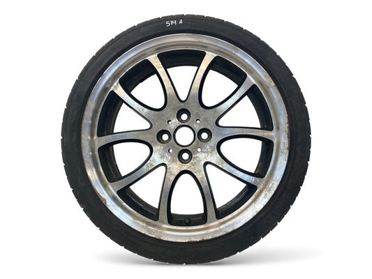 Mini Cooper JCW Double Spoke Wheels Bright Turned R105 02-15 R5x 514A