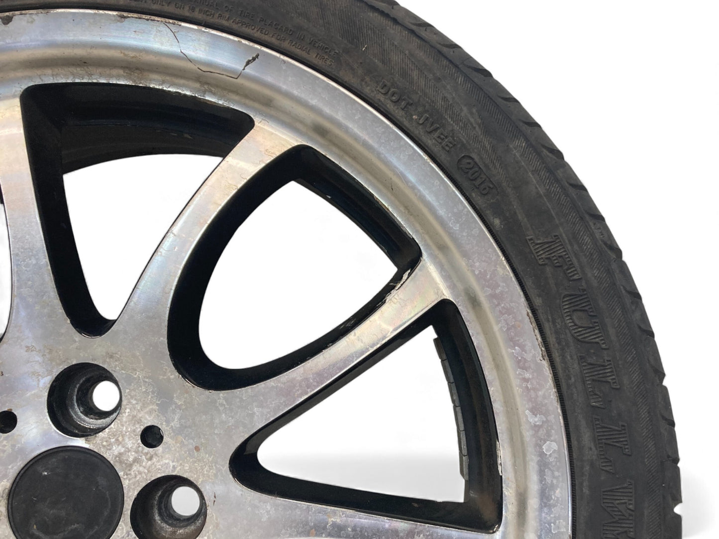 Mini Cooper JCW Double Spoke Wheels Bright Turned R105 02-15 R5x 514C