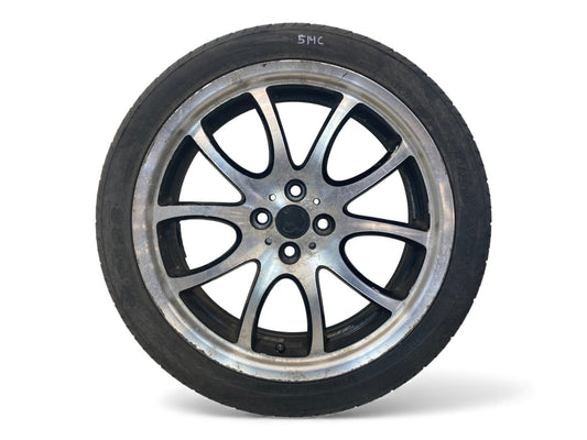 Mini Cooper JCW Double Spoke Wheels Bright Turned R105 02-15 R5x 514C