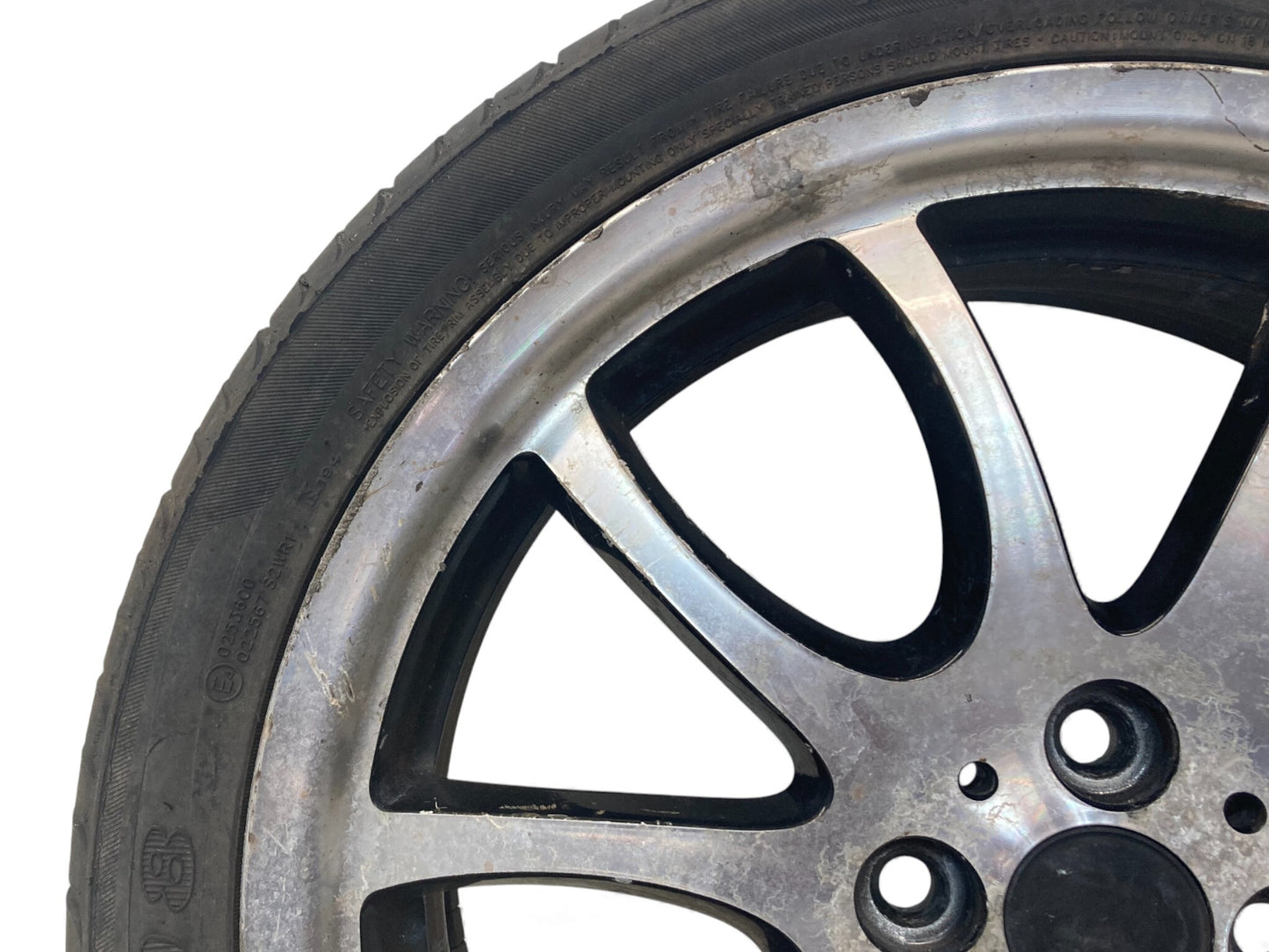 Mini Cooper JCW Double Spoke Wheels Bright Turned R105 02-15 R5x 514C