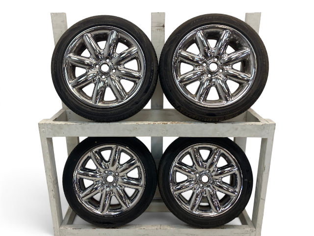 Mini Cooper 17" Chrome S-Spoke Wheel Set R85 36116778962 2002-2015 R5x 414