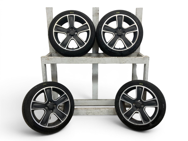 Mini Cooper 17" Black Star Bullet Wheel Set R111 36116784124 2002-2015 R5x 547