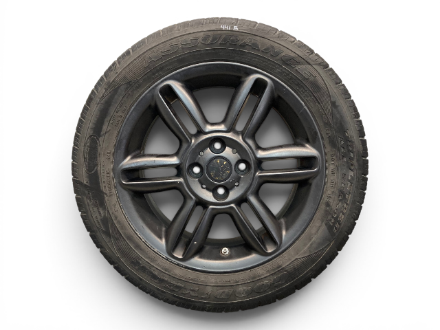 Mini Cooper 16" Black 6-Star Twin Spoke Wheel Set R119 36116791940 2002-2015 R5x 441