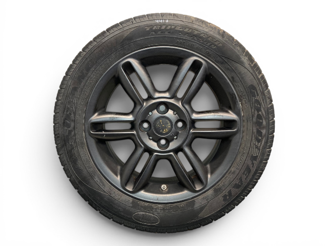 Mini Cooper 16" Black 6-Star Twin Spoke Wheel Set R119 36116791940 2002-2015 R5x 441