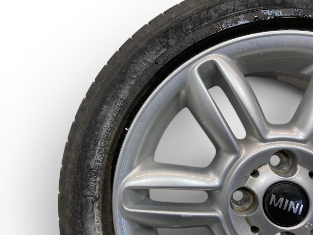 Mini Cooper 16" Silver 6-Star Twin Spoke Wheel R119 36116791940 02-15 R5x 451B