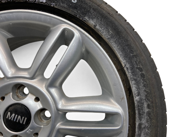 Mini Cooper 16" Silver 6-Star Twin Spoke Wheel R119 36116791940 02-15 R5x 451B