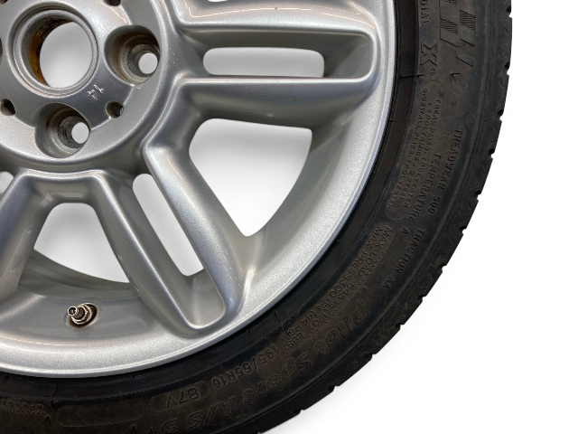 Mini Cooper 16" Silver 6-Star Twin Spoke Wheel R119 36116791940 02-15 R5x 451C