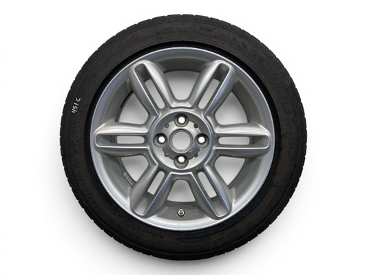 Mini Cooper 16" Silver 6-Star Twin Spoke Wheel R119 36116791940 02-15 R5x 451C