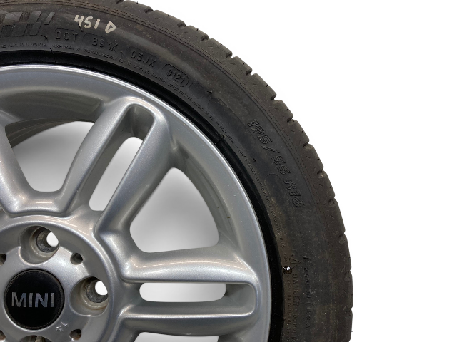 Mini Cooper 16" Silver 6-Star Twin Spoke Wheel R119 36116791940 02-15 R5x 451D
