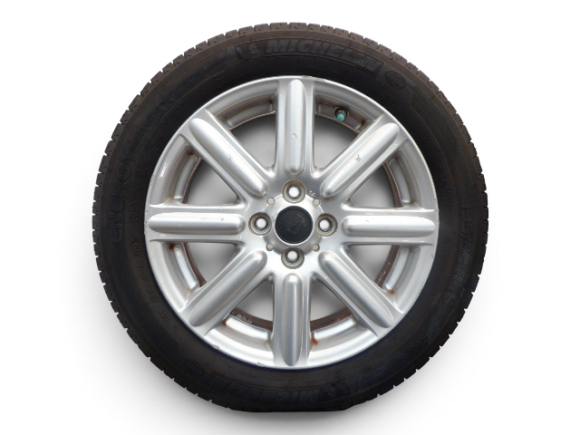 Mini Cooper 16" Silver Rib Spoke Wheel Set R115 36116791941 2002-2015 R5x 309