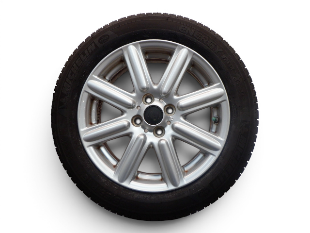 Mini Cooper 16" Silver Rib Spoke Wheel Set R115 36116791941 2002-2015 R5x 309
