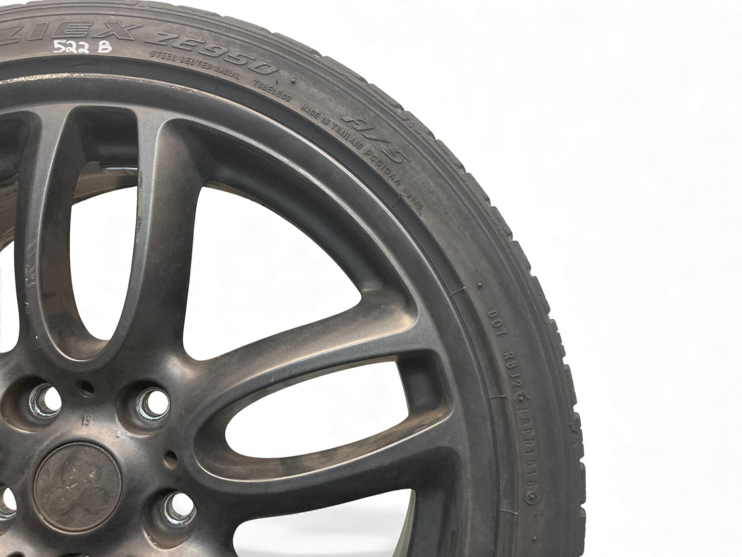 Mini Cooper Wheels 5-Star Double Spoke Matte Black R129 19x7.5 36116796992 11-16 R60 R61 522