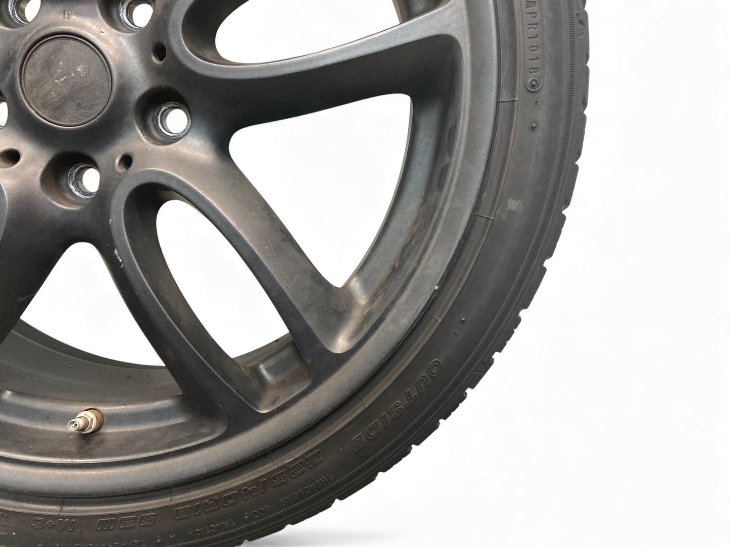 Mini Cooper Wheels 5-Star Double Spoke Matte Black R129 19x7.5 36116796992 11-16 R60 R61 522