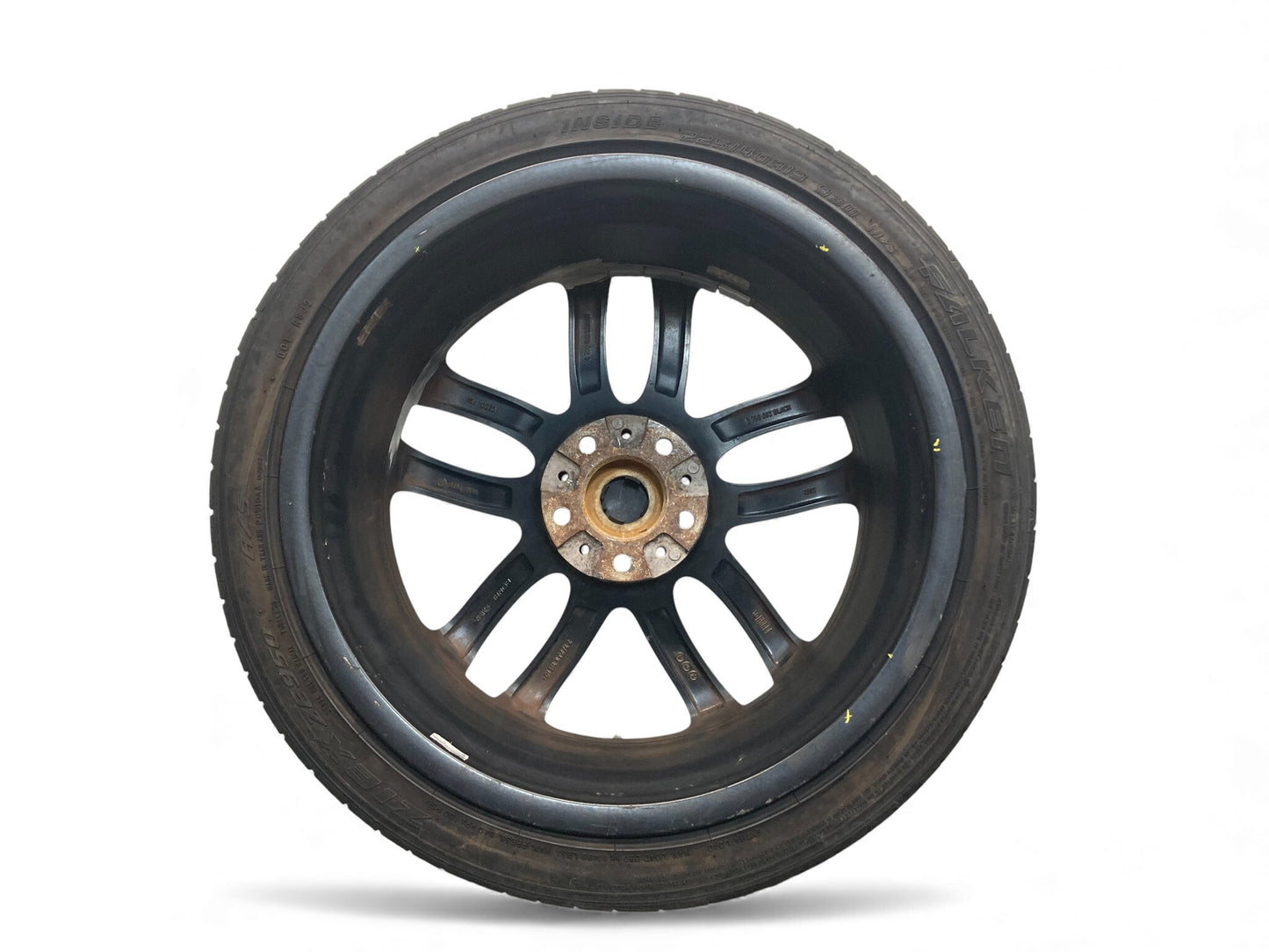 Mini Cooper Wheels 5-Star Double Spoke Matte Black R129 19x7.5 36116796992 11-16 R60 R61 522