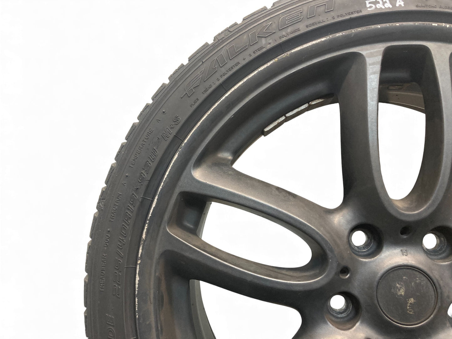 Mini Cooper Wheels 5-Star Double Spoke Matte Black R129 19x7.5 36116796992 11-16 R60 R61 522