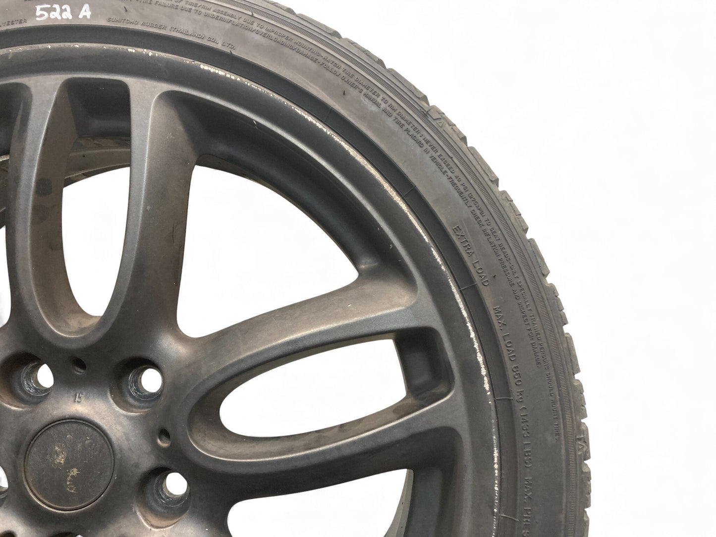 Mini Cooper Wheels 5-Star Double Spoke Matte Black R129 19x7.5 36116796992 11-16 R60 R61 522