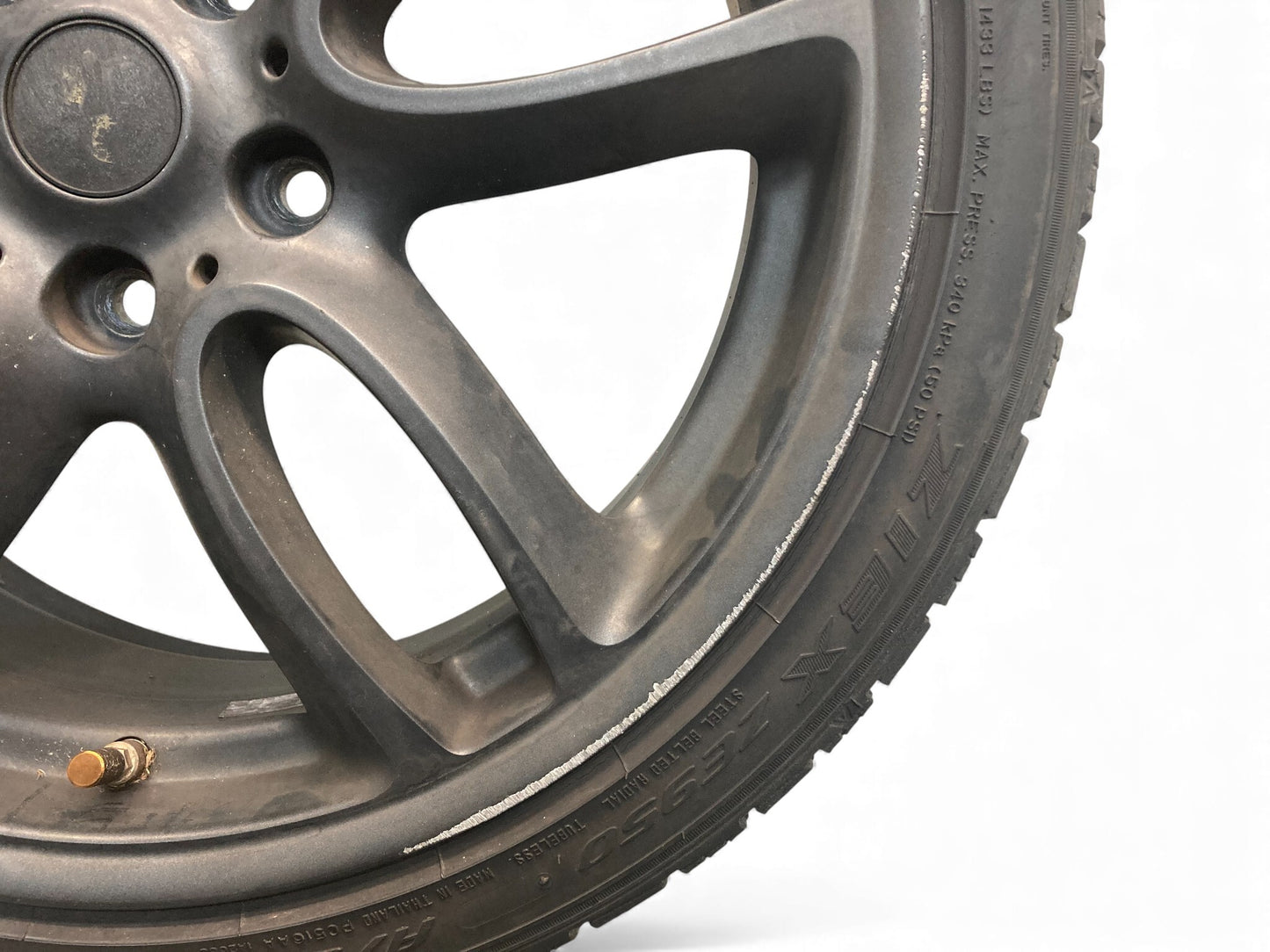 Mini Cooper Wheels 5-Star Double Spoke Matte Black R129 19x7.5 36116796992 11-16 R60 R61 522