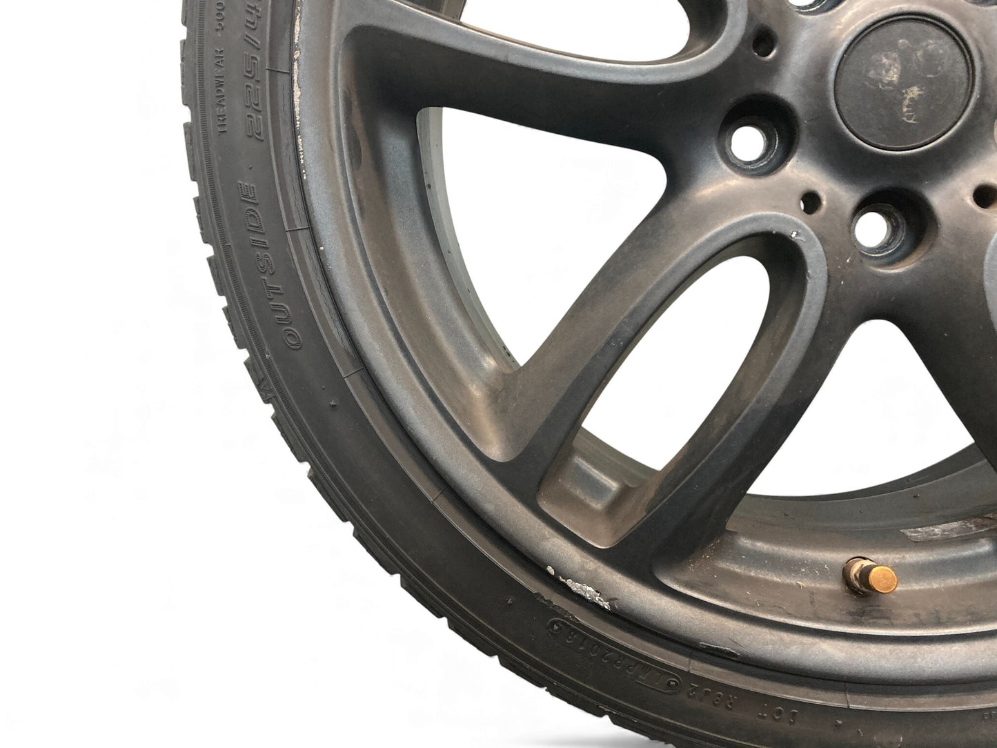 Mini Cooper Wheels 5-Star Double Spoke Matte Black R129 19x7.5 36116796992 11-16 R60 R61 522