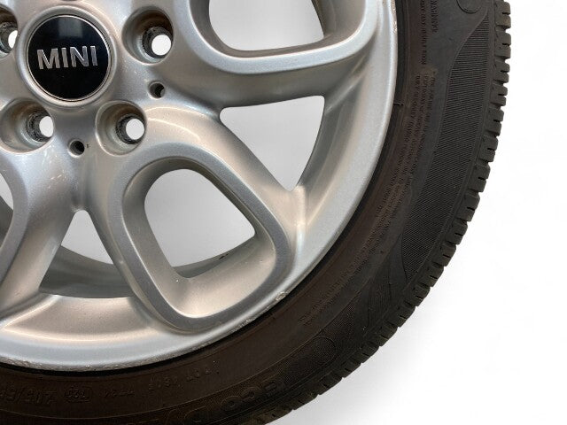 Mini Cooper Clubman 16" Loop Spoke Wheel Set Silver 494 36116875387 F54 501