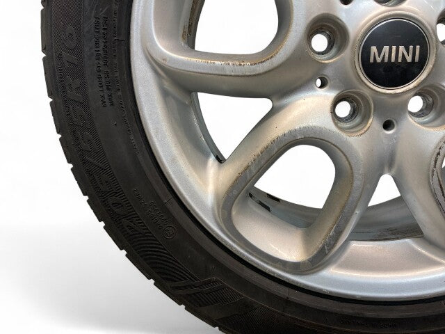 Mini Cooper Clubman 16" Loop Spoke Wheel Set Silver 494 36116875387 F54 501