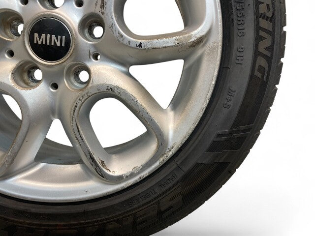 Mini Cooper Clubman 16" Loop Spoke Wheel Set Silver 494 36116875387 F54 501