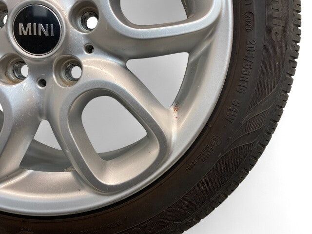 Mini Cooper Clubman 16" Loop Spoke Wheel Set Silver 494 36116875387 F54 501