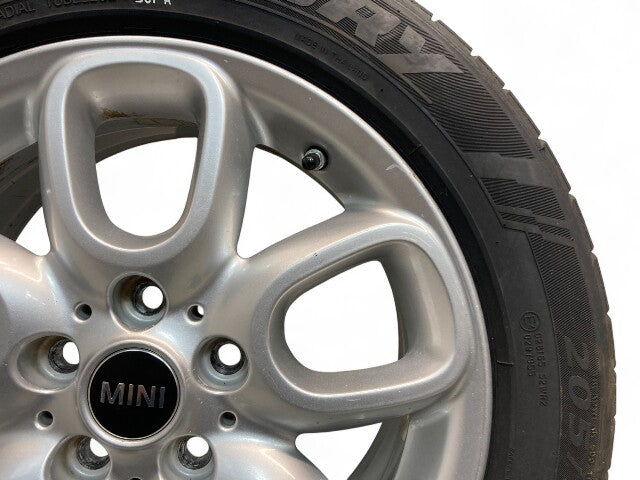 Mini Cooper Clubman 16" Loop Spoke Wheel Set Silver 494 36116875387 F54 501