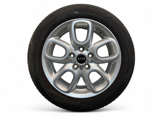 Mini Cooper Clubman 16" Loop Spoke Wheel Set Silver 494 36116875387 F54 501