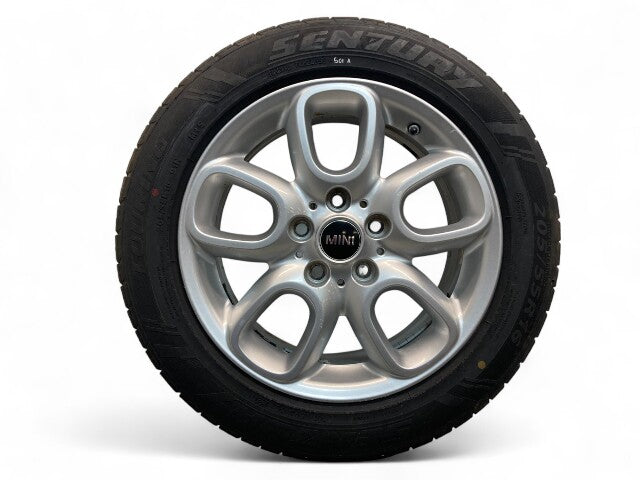 Mini Cooper Clubman 16" Loop Spoke Wheel Set Silver 494 36116875387 F54 501