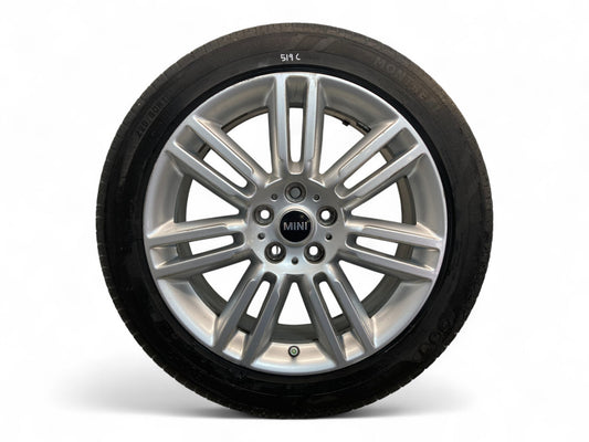 Mini Cooper Wheels Pair Spoke Silver 532 36116856032 2017-2024 519C