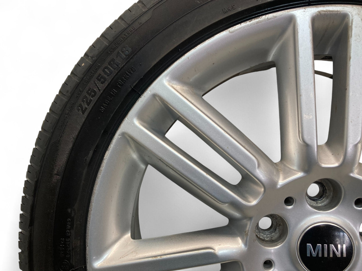 Mini Cooper Wheels Pair Spoke Silver 532 36116856032 2017-2024 519C