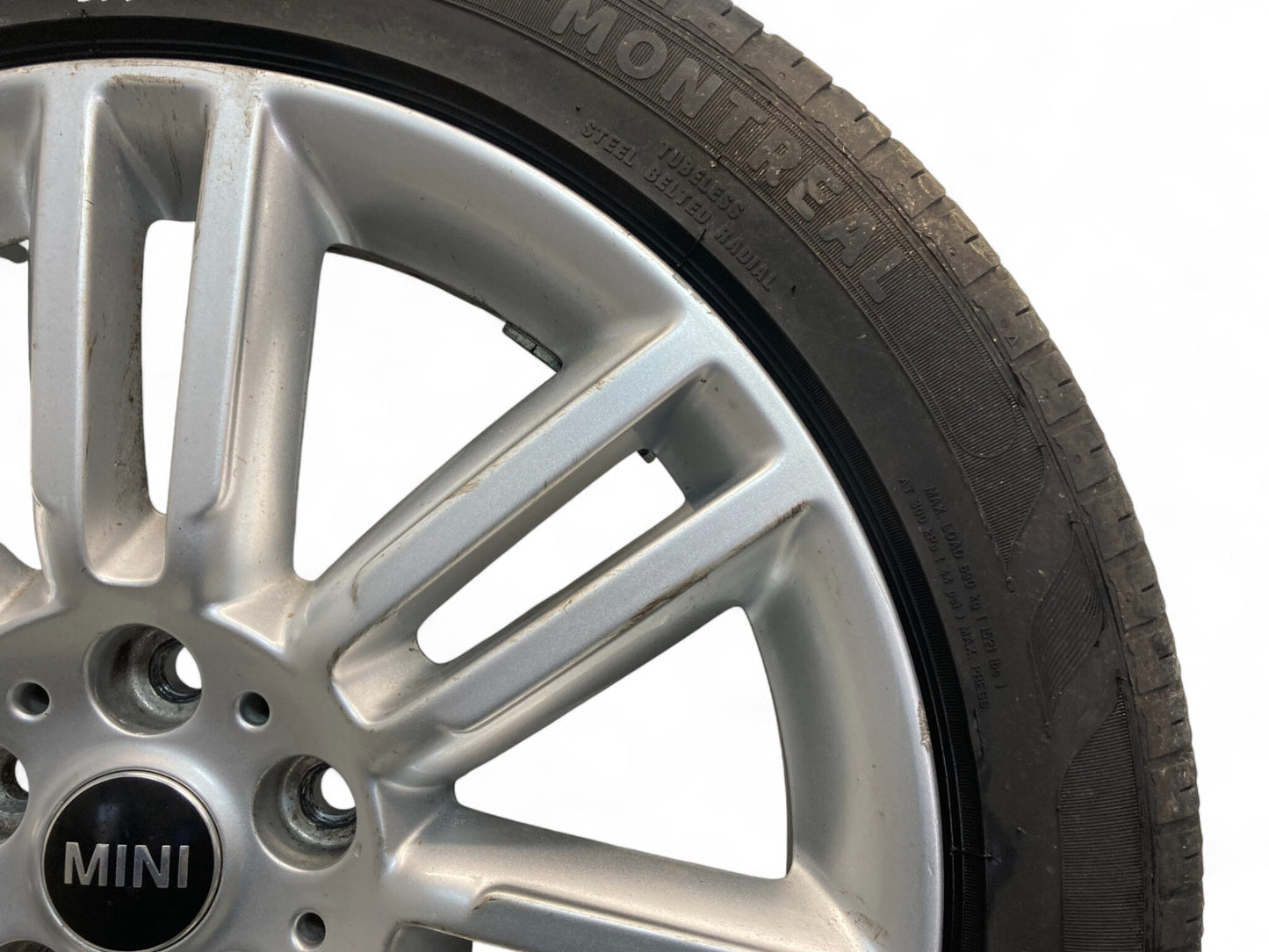 Mini Cooper Wheels Pair Spoke Silver 532 36116856032 2017-2024 519C