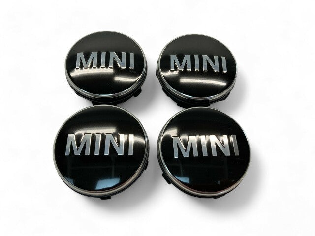 MINI Cooper Floating Logo Wheel Center Cap Set NEW 36122469709 F56 F54 F55 F57 F60