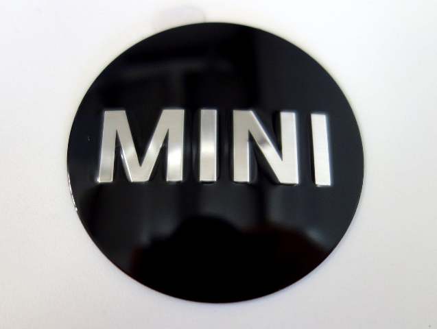 MINI Cooper Wheel Center Cap Logo Stickers NEW OEM 36136758687 R5x R6x