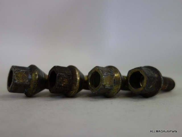 Mini Cooper Wheel Bolts Gold M12x1.5 36136781150 02-06 R50 R52 R53