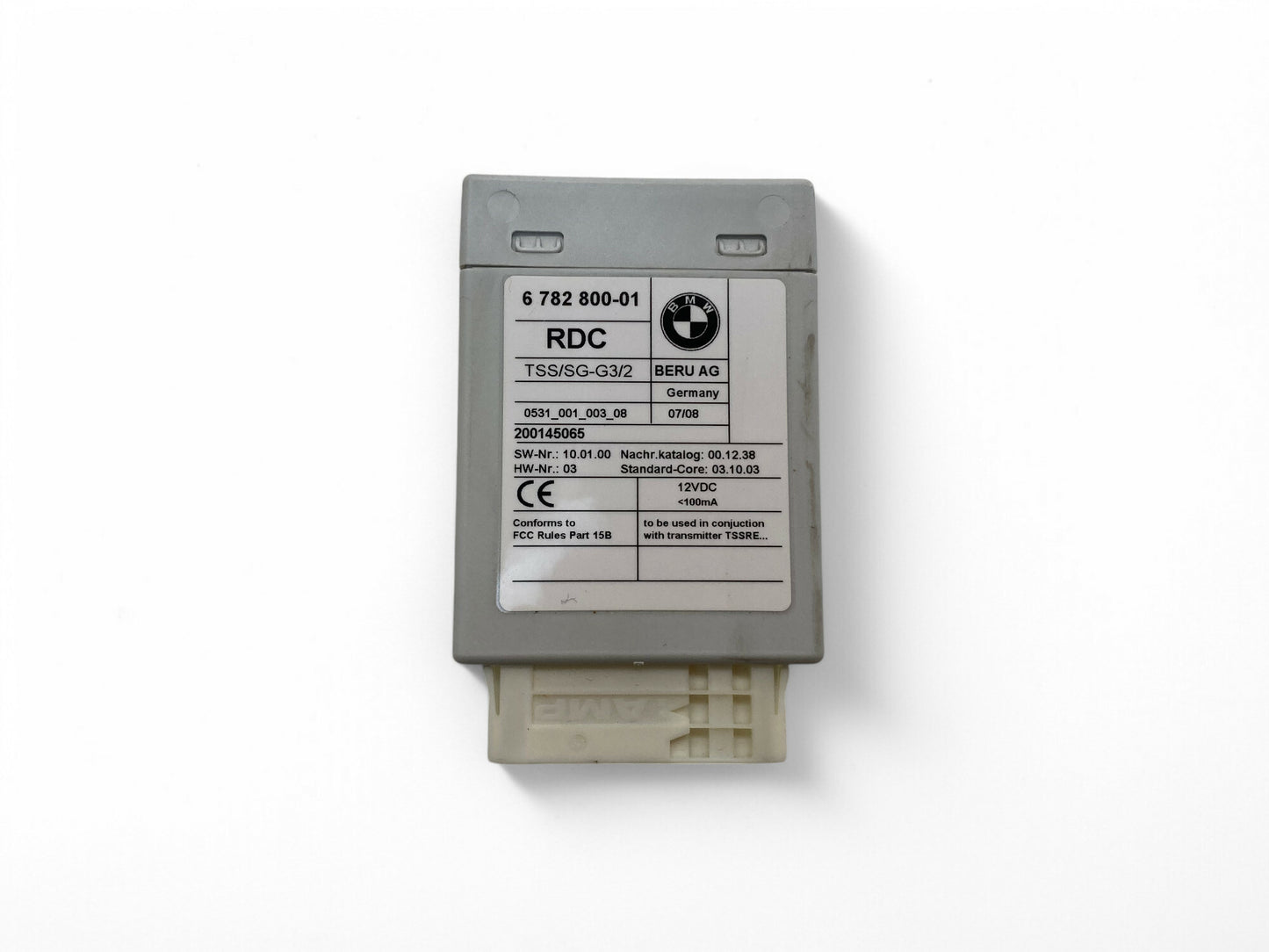 Mini Cooper Tire Pressure Control Module RDC 36236782800 07-10 R55 R56 R57