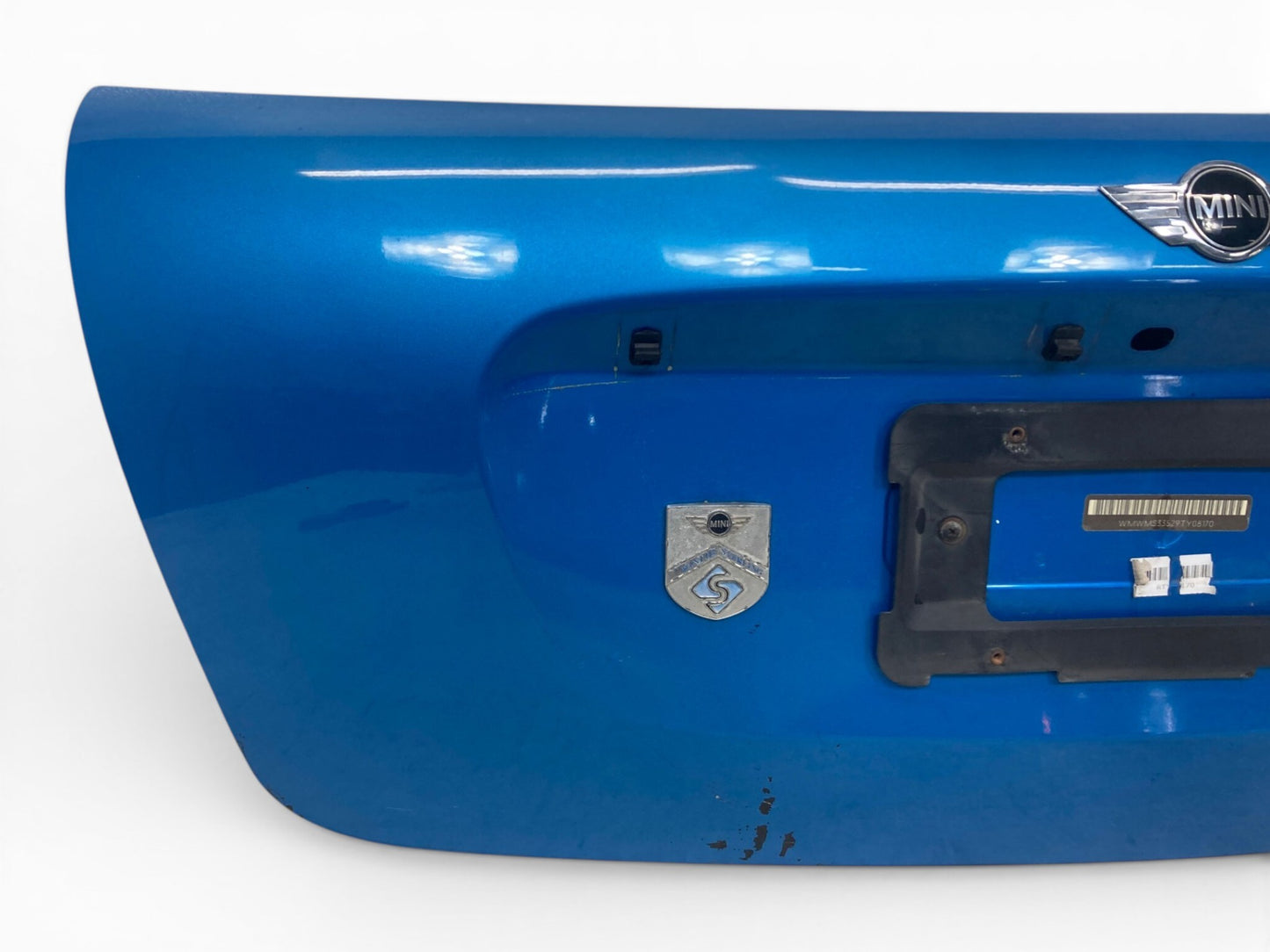 Mini Cooper Convertible Rear Trunk Lid Tailgate Laser Blue 41002758392 09-15 R57 541