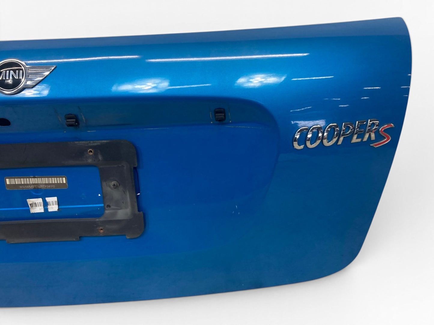 Mini Cooper Convertible Rear Trunk Lid Tailgate Laser Blue 41002758392 09-15 R57 541