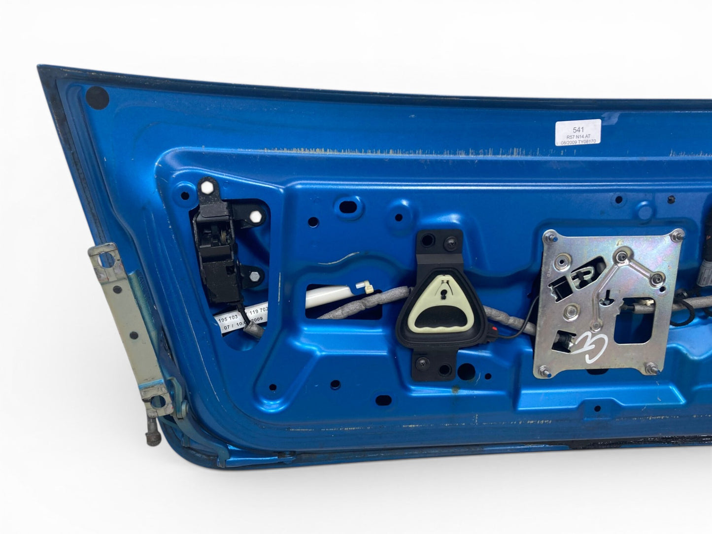 Mini Cooper Convertible Rear Trunk Lid Tailgate Laser Blue 41002758392 09-15 R57 541