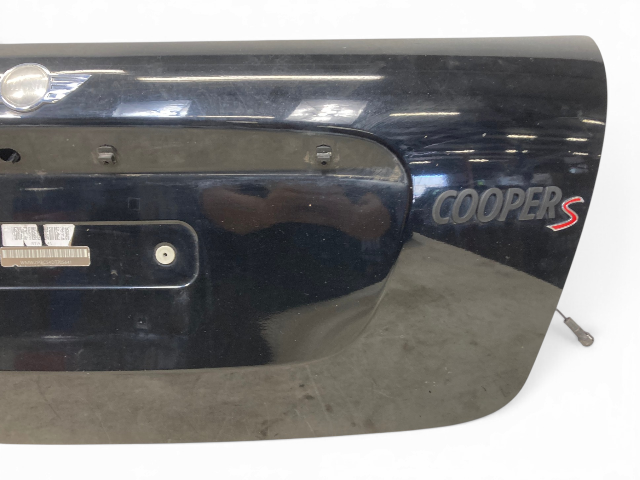 Mini Cooper Convertible Rear Trunk Lid Tailgate Midnight-Black 41002758392 09-15 R57 555