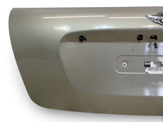 Mini Cooper Convertible Rear Trunk Lid Tailgate Sparkling Silver 41002758392 09-15 R57 558