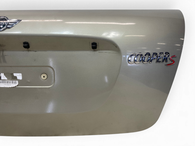 Mini Cooper Convertible Rear Trunk Lid Tailgate Sparkling Silver 41002758392 09-15 R57 558