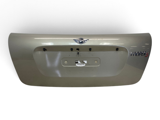 Mini Cooper Convertible Rear Trunk Lid Tailgate Sparkling Silver 41002758392 09-15 R57 558